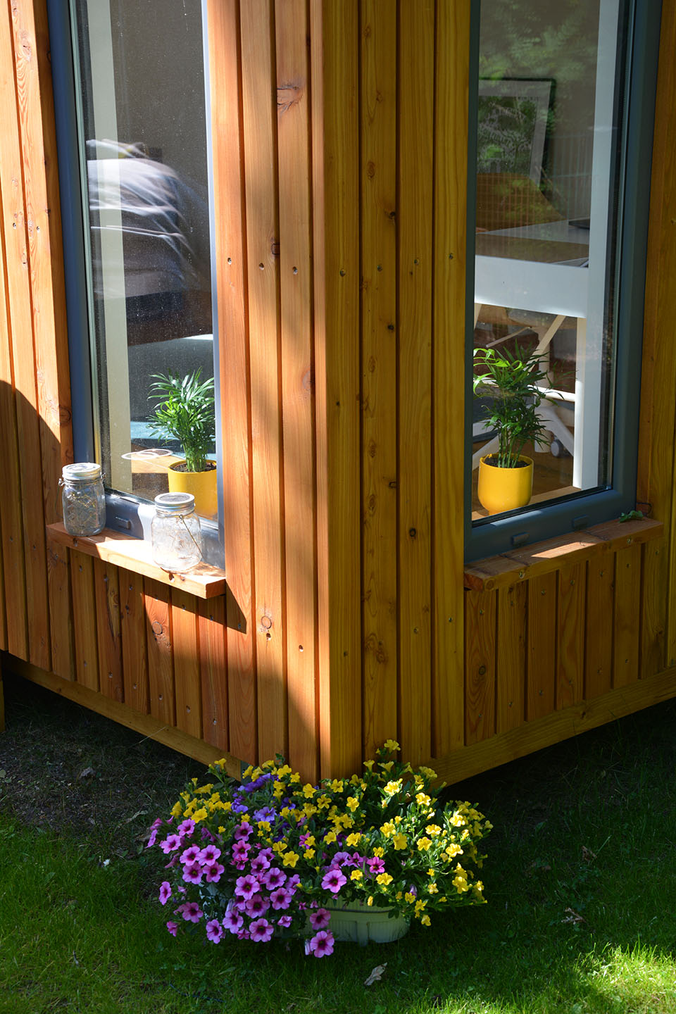 Tiny House Home Office im Garten